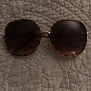 Oversized sunglasses